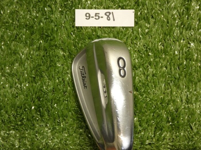 Titleist 2023 T100 Forged 8 Iron AMT White S300 Stiff Steel