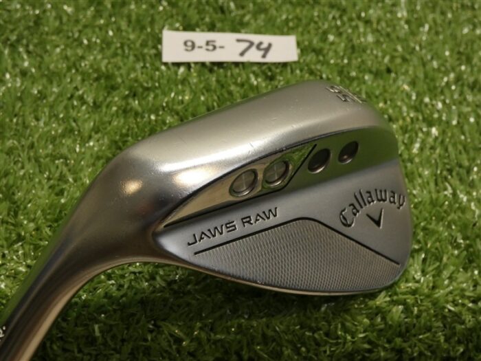 Callaway Jaws Raw Left Hand 56* 10* Sand Wedge S Grind DG Spinner Steel +.75″