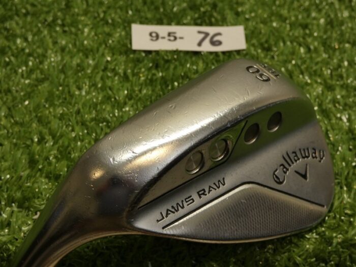 Callaway Jaws Raw Left Hand 60* 10* Lob Wedge S Grind DG Tour Spinner Steel