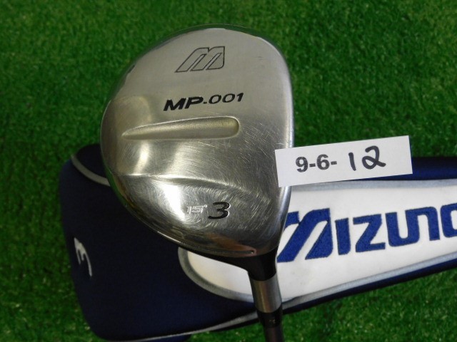 Mizuno MP-001 15* 3 Wood Exsar 60 Stiff Graphite with Headcover