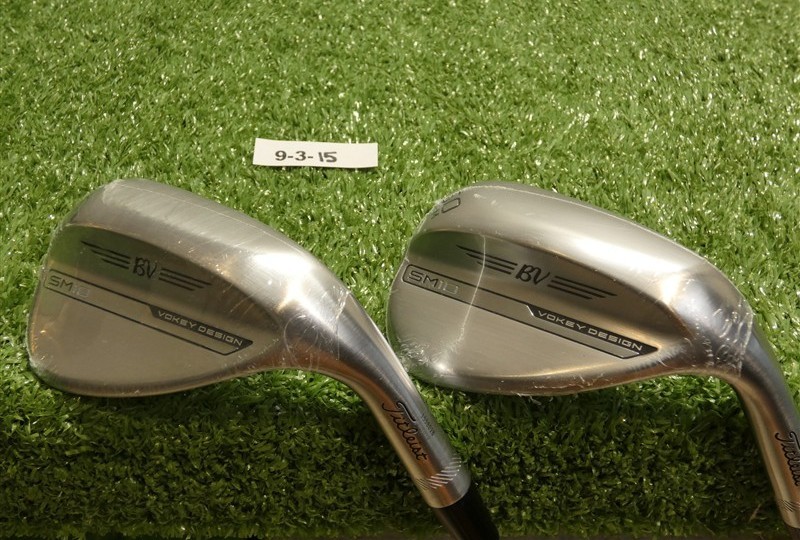 Titleist Vokey SM10 Tour Chrome 56/60* 08* Sand/Lob Wedge Set DG Steel New