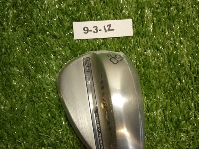 Titleist Vokey SM10 Tour Chrome 60* 12* Lob Wedge D Grind Dynamic Gold Steel New
