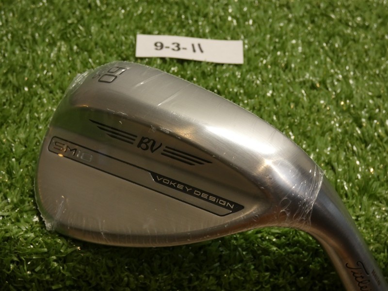 Titleist Vokey SM10 Tour Chrome 60* 10* Lob Wedge S Grind Dynamic Gold Steel New