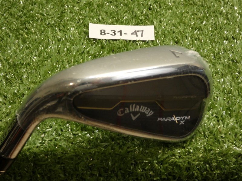 Callaway Paradym X Left Hand 7 Iron Elevate MPH 85 Regular Steel New