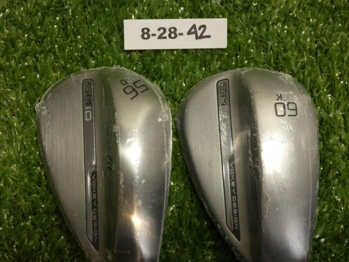 Titleist Vokey SM10 Tour Chrome 56/60* 12/06* Sand/Lob Wedge Set DG Steel New
