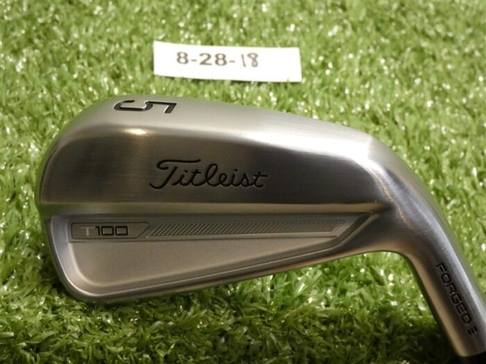 Titleist 2023 T100 Forged 5 Iron AMT White S300 Stiff Steel New
