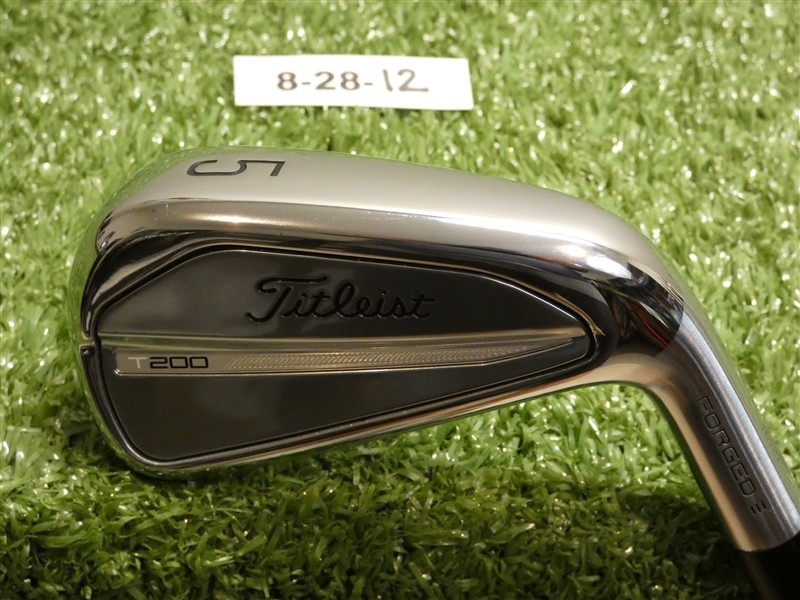 Titleist 2023 T200 Forged 5 Iron AMT Black S300 Stiff Steel New