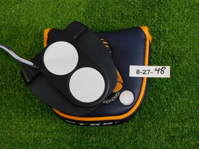 Odyssey Ai-One 2-Ball Jailbird Mini DB Double Bend 35″ Putter with Headcover New