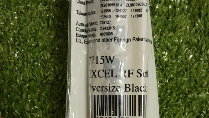 Winn EXCEL RF Soft Oversize Golf Grips (Set of 6) Black New
