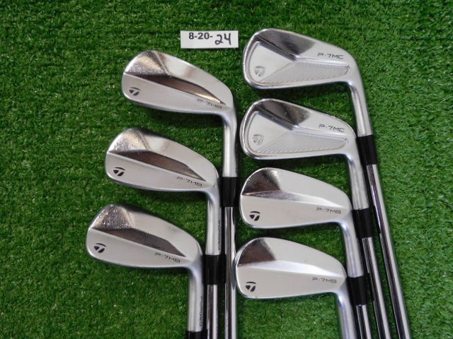 TaylorMade 2023 P7MB/P7MC Forged Mixed Irons 4-P Tour 120 X Extra Stiff Steel