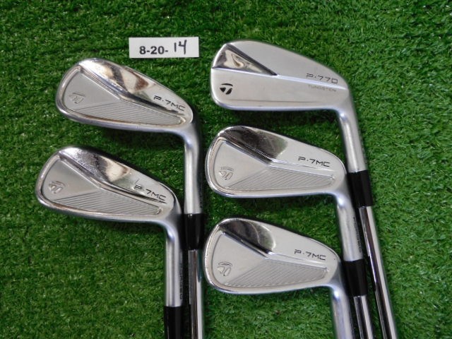TaylorMade 2023 P7MC/P770 Forged Mixed Irons 6-P Tour 120 X Extra Stiff Steel