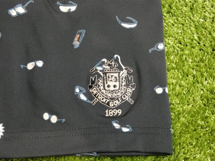 Puma Mens Mattr Sunnies Polo Golf Shirt C.C. Logo Navy Large