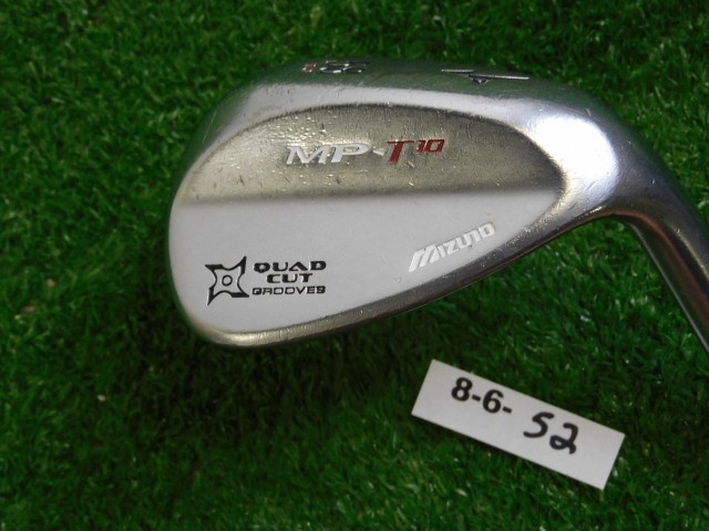 Mizuno MP-T 10 White Satin Forged 58* 10* Lob Wedge Dynamic Gold Steel +.5″
