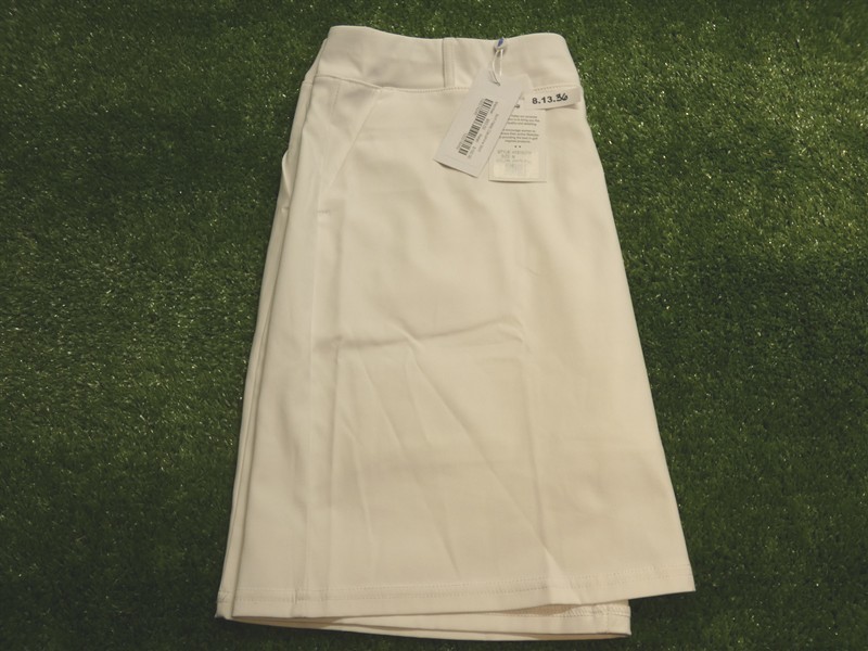 NEW Sport Haley Womens Dauphine Skirt Golf Skort White Medium