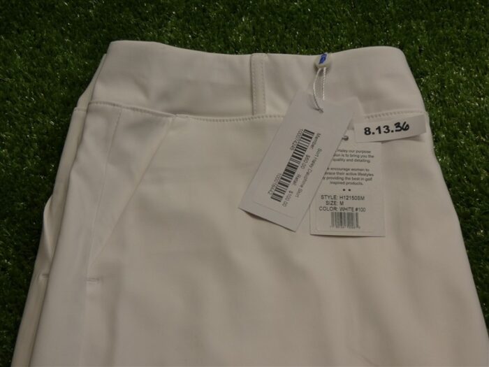 NEW Sport Haley Womens Dauphine Skirt Golf Skort White Medium