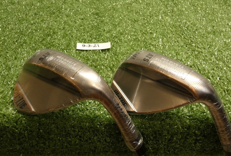 TaylorMade Milled Grind Hi-Toe 4 RAW 54/58* 10* Sand/Lob Wedge Set DG Steel New