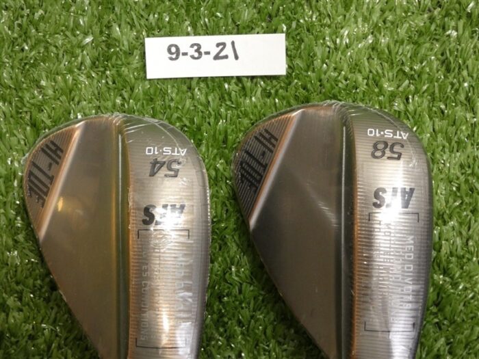 TaylorMade Milled Grind Hi-Toe 4 RAW 54/58* 10* Sand/Lob Wedge Set DG Steel New