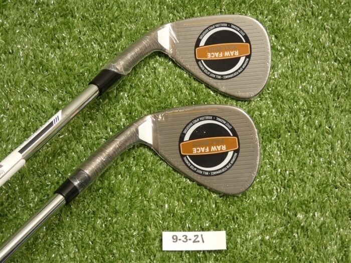 TaylorMade Milled Grind Hi-Toe 4 RAW 54/58* 10* Sand/Lob Wedge Set DG Steel New