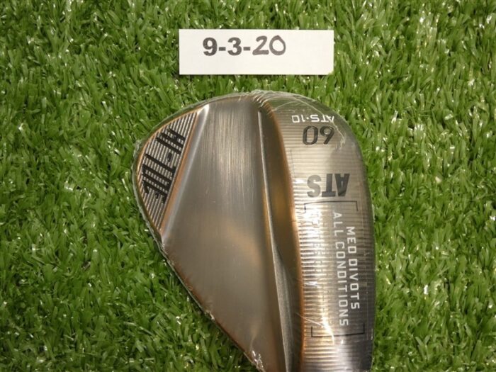 TaylorMade Milled Grind Hi-Toe 4 RAW 60* 10* Lob Wedge ATS Grind DG Steel New