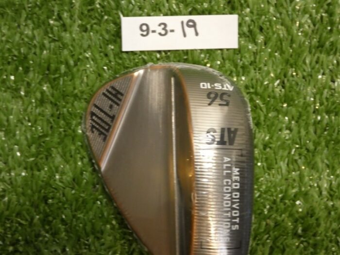 TaylorMade Milled Grind Hi-Toe 4 RAW 56* 10* Sand Wedge ATS Grind DG Steel New