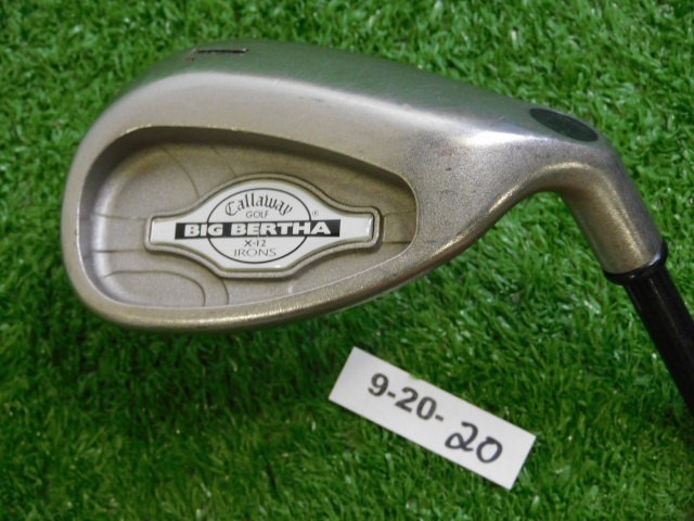 Callaway Big Bertha X-12 60* Lob Wedge RCH 96 Regular Graphite 2* Flat +.5″