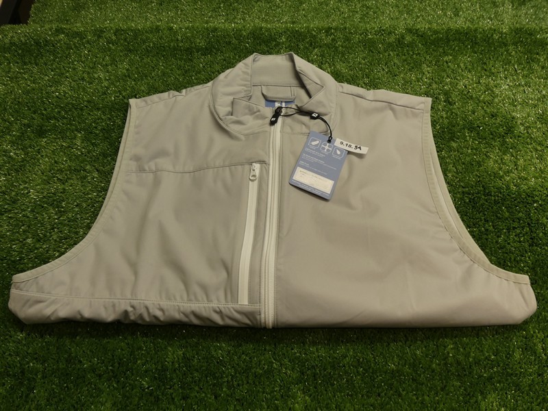 FootJoy Mens TempoSeries Lightweight Softshell Golf Vest Silver Large 30565