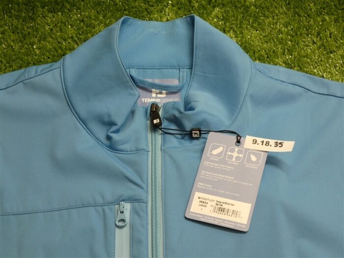 FootJoy Mens TempoSeries Lightweight Softshell Golf Vest High Tide Large 36904