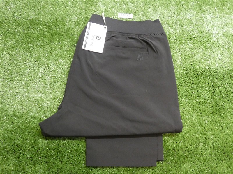 NEW FootJoy Womens Lightweight Ankle Golf Pants Black Large 28283