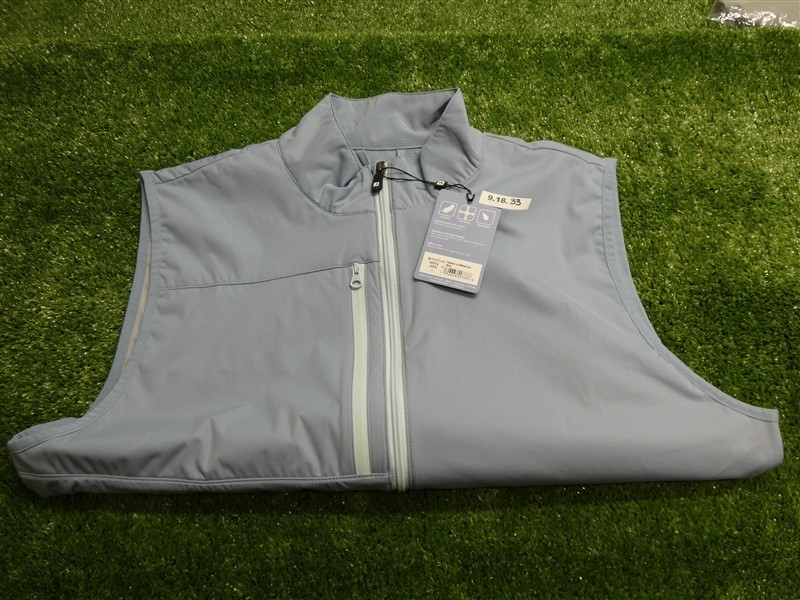 FootJoy Mens TempoSeries Lightweight Softshell Golf Vest Storm Blue Large 30074