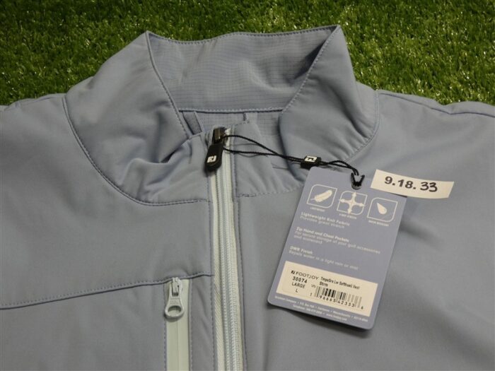 FootJoy Mens TempoSeries Lightweight Softshell Golf Vest Storm Blue Large 30074