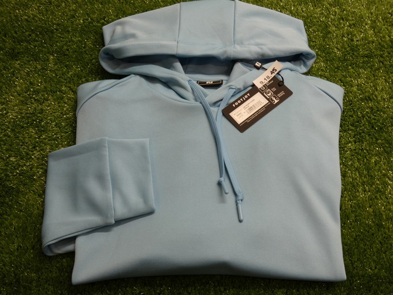 FootJoy Mens Lightweight Hoodie Golf Pullover Air Blue Large 35492