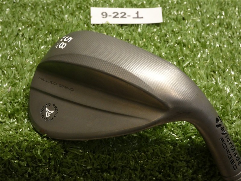 TaylorMade Milled Grind MG5 MG Proto 58* 11* Lob Wedge SX DG S400 Steel New