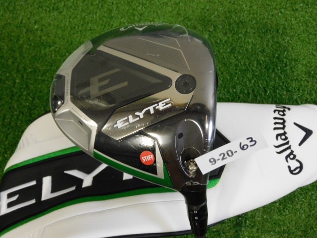 Callaway 2025 Elyte 9.0* Driver Denali Charcoal 60g 6.0 Stiff Graphite w HC New
