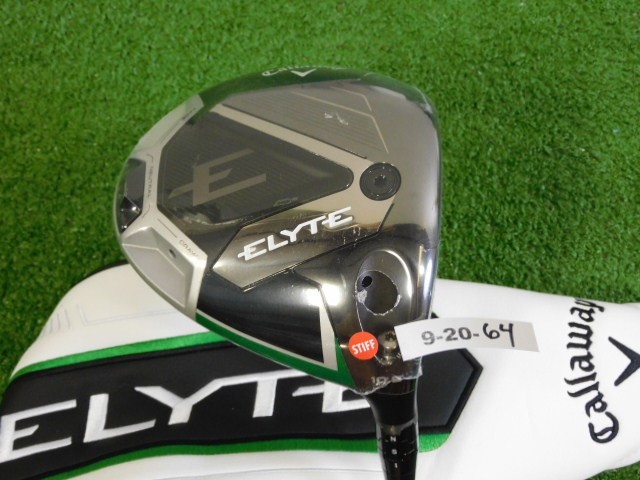 Callaway 2025 Elyte 10.5* Driver Denali Charcoal 60g 6.0 Stiff Graphite w HC New