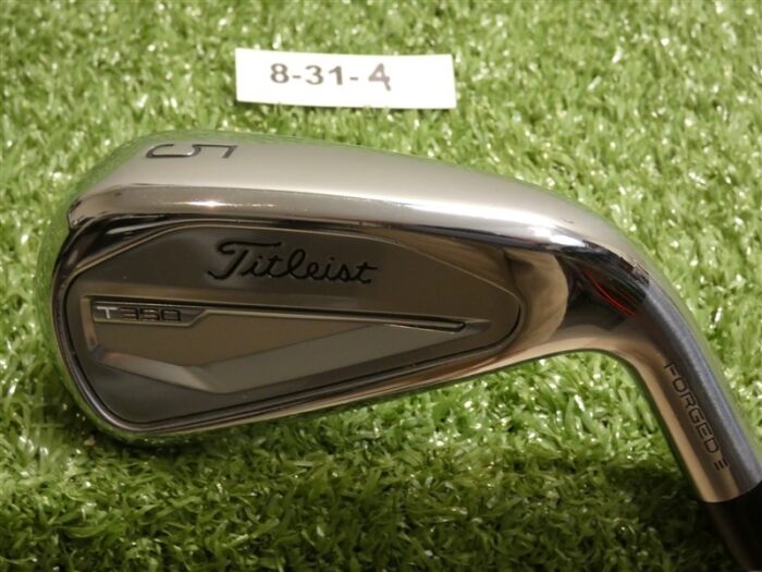 Titleist 2023 T350 Forged 5 Iron Recoil 65 F3 Regular Graphite -.5″ Excellent