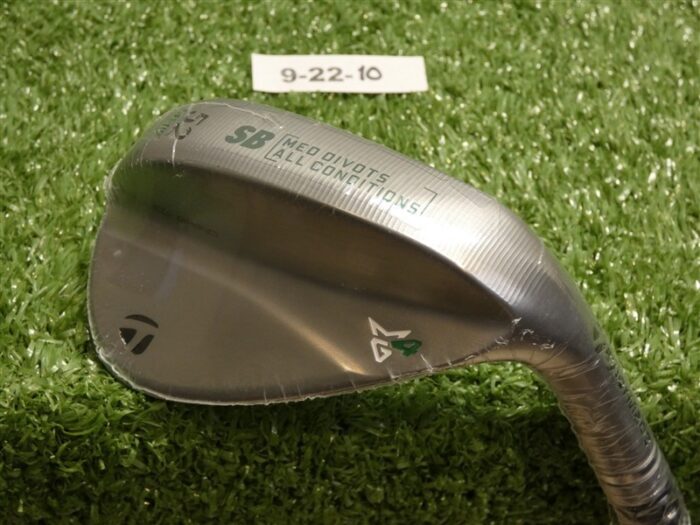 TaylorMade Milled Grind 4 MG4 52* 09* Gap Wedge SB DG Tour 115 Steel New