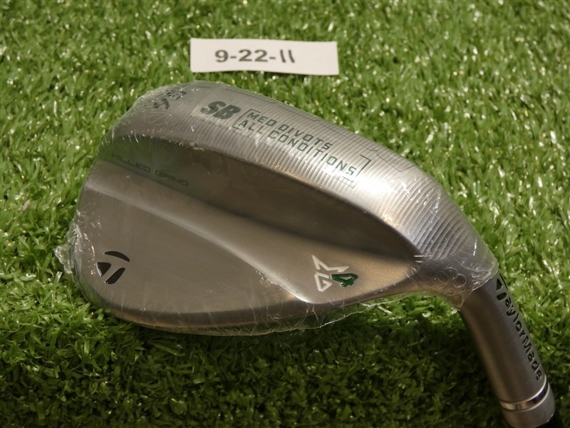 TaylorMade Milled Grind 4 MG4 56* 12* Sand Wedge SB DG Tour 115 Steel New