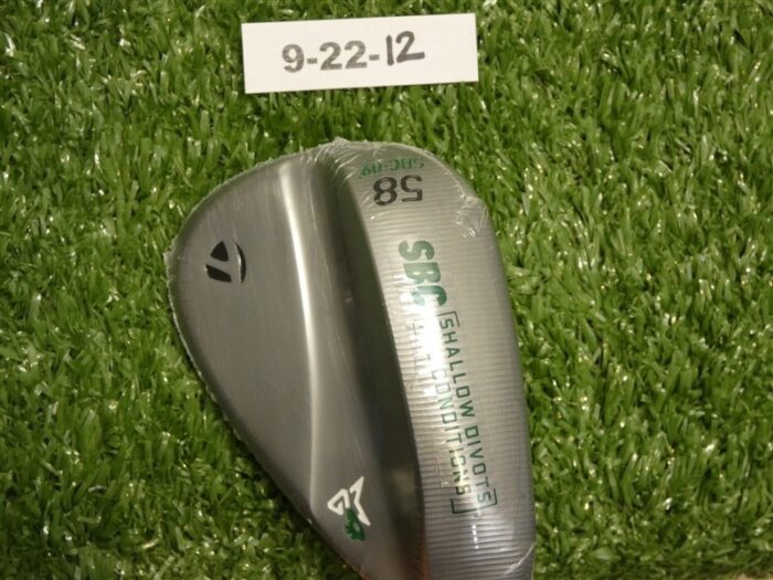 TaylorMade Milled Grind 4 MG4 Chrome 58* 9* Lob Wedge SBC DG Tour 115 Steel New