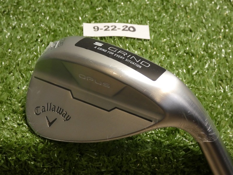 Callaway Opus Brushed Chrome 56* 12* Sand Wedge S Grind DG Mid 115 Steel New