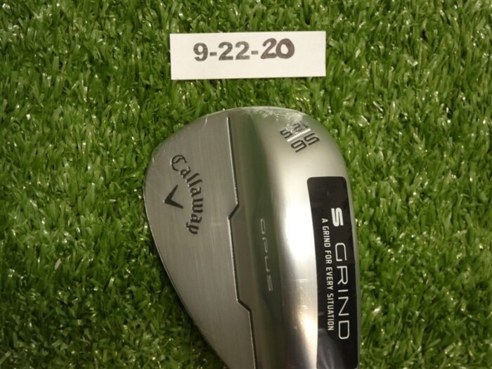 Callaway Opus Brushed Chrome 56* 12* Sand Wedge S Grind DG Mid 115 Steel New