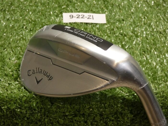 Callaway Opus Brushed Chrome 58* 10* Lob Wedge S Grind DG Mid 115 Steel New