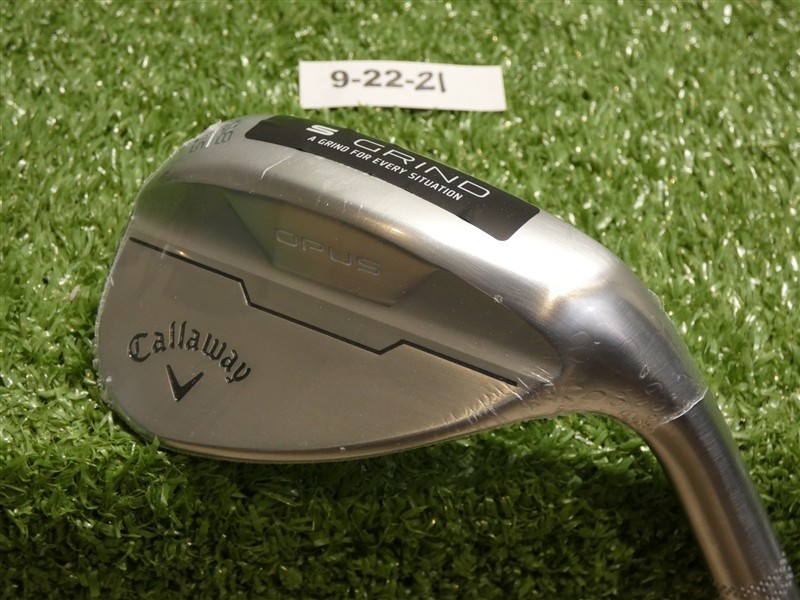 Callaway Opus Brushed Chrome 58* 10* Lob Wedge S Grind DG Mid 115 Steel New