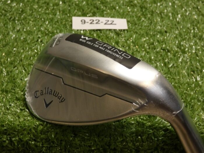 Callaway Opus Brushed Chrome 60* 12* Lob Wedge W Grind DG Tour 115 Steel New