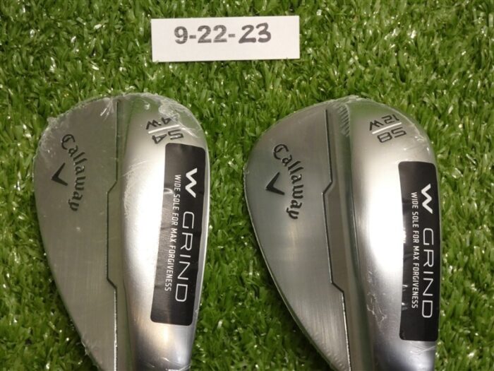 Callaway Opus Brushed Chrome 54/58* 14/12* Sand/Lob Wedge Set DG 115 Steel New