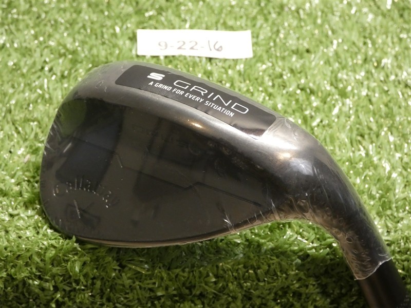 Callaway Opus Black Shadow 56* 12* Sand Wedge S Grind DG Mid 115 Steel New