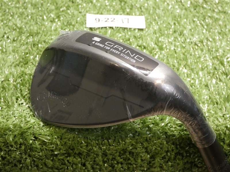 Callaway Opus Black Shadow 60* 10* Lob Wedge S Grind DG Mid 115 Steel New