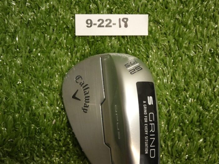 Callaway Opus Brushed Chrome 52* 10* Gap Wedge S Grind DG Mid 115 Steel New
