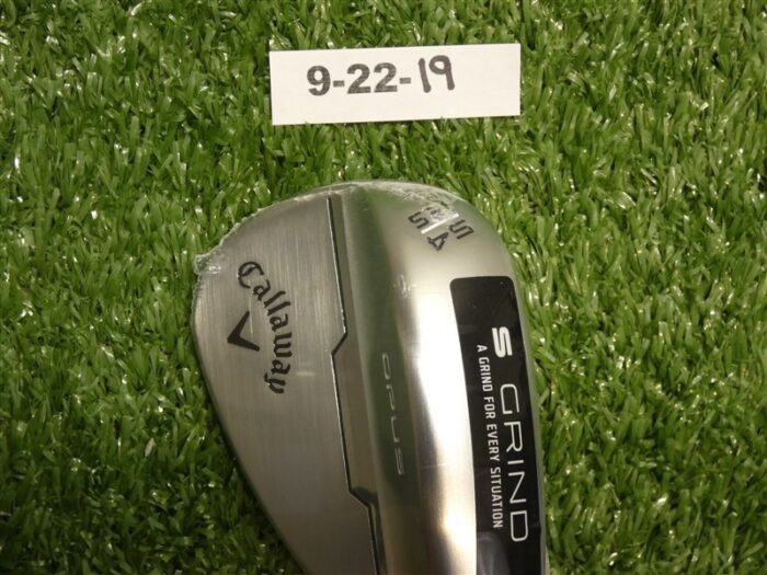 Callaway Opus Brushed Chrome 54* 12* Sand Wedge S Grind DG Mid 115 Steel New