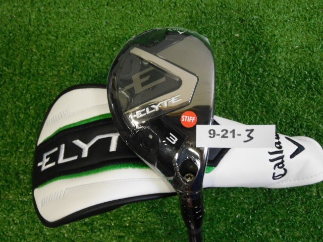 Callaway 2025 Elyte 19* 3 Hybrid Denali Charcoal 70g 6.0 Stiff Graphite w HC New