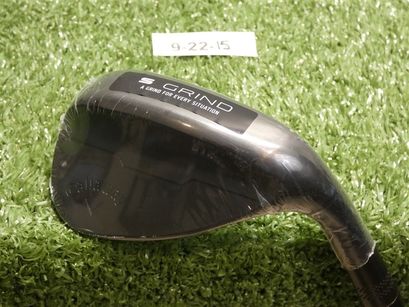 Callaway Opus Black Shadow 54* 12* Sand Wedge S Grind DG Mid 115 Steel New